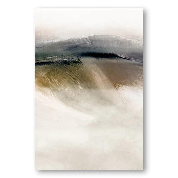 Rural Misty Horizon Art Print