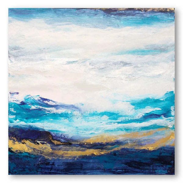 Waves Of Serenity Art Print