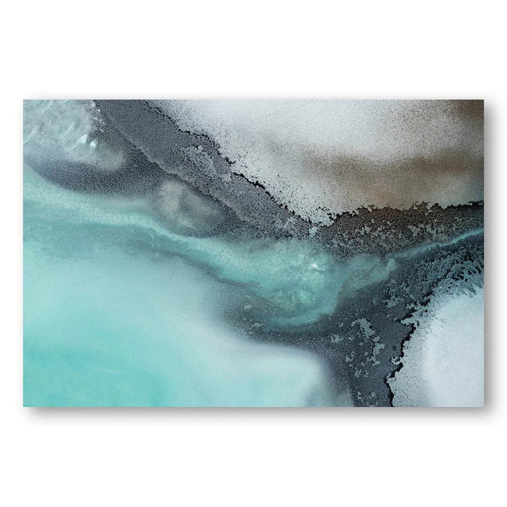 Sea Echo Abstract Art Print By Petra Meikle de Vlas