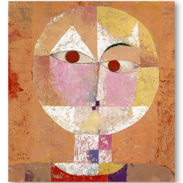 Senecio by Paul Klee Art Print