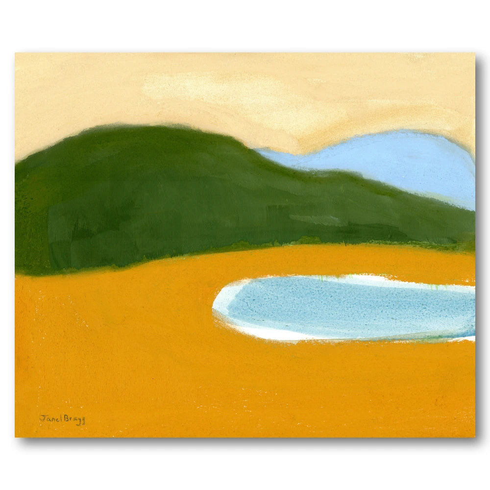Serene Abstract Landscape Art Print