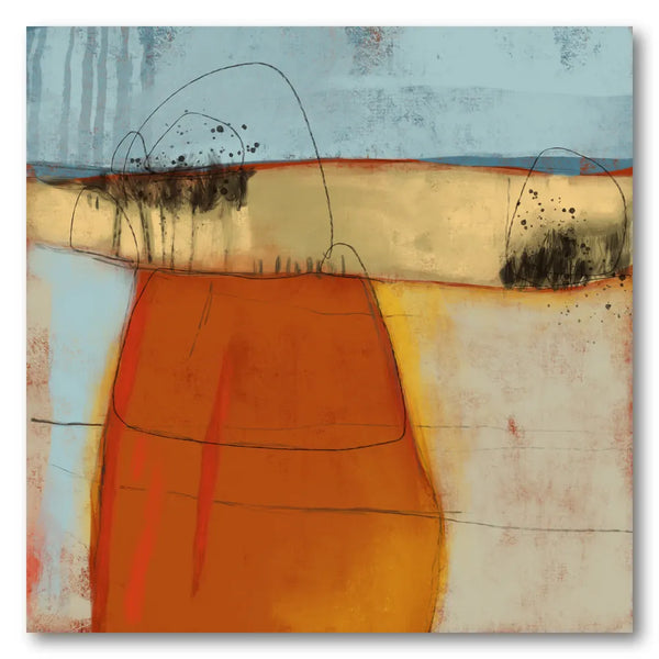 Serene Abstract Landscape