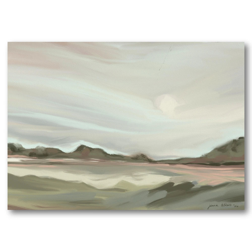 Serene Abstract Landscape Art Print