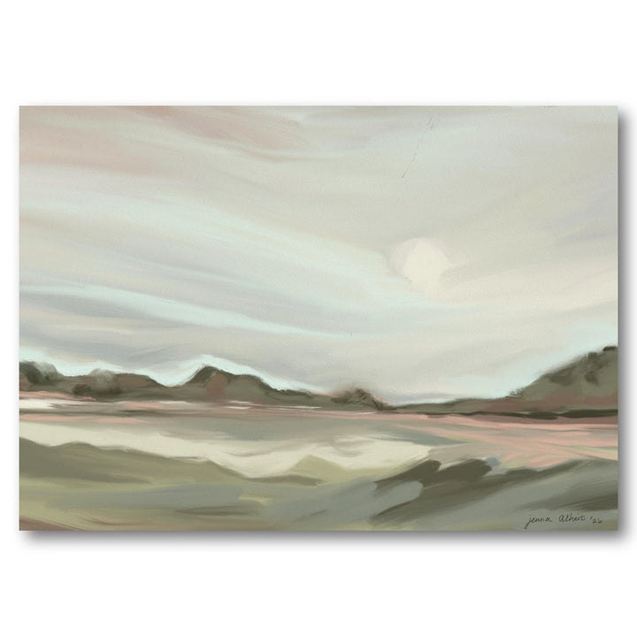 Serene Abstract Landscape Art Print