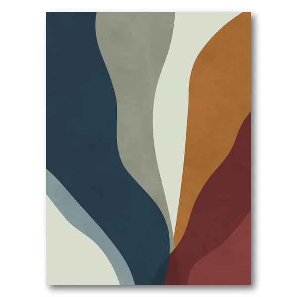 Serene Color Flow Art Print