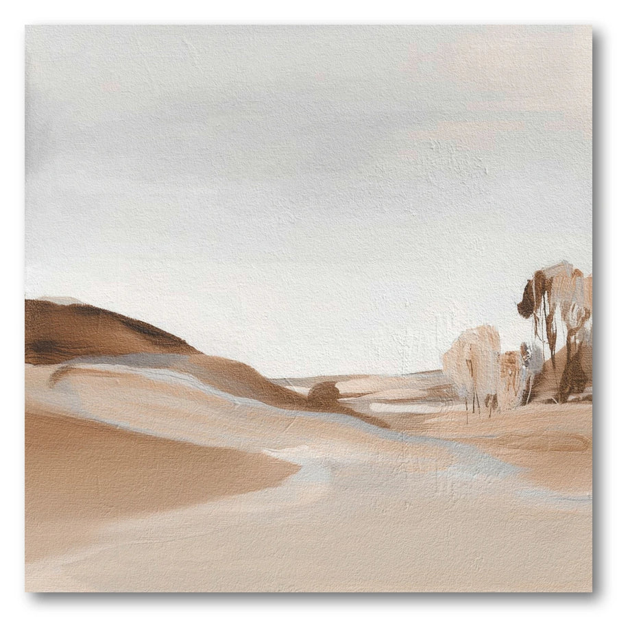 Serene Desert Landscape Art Print