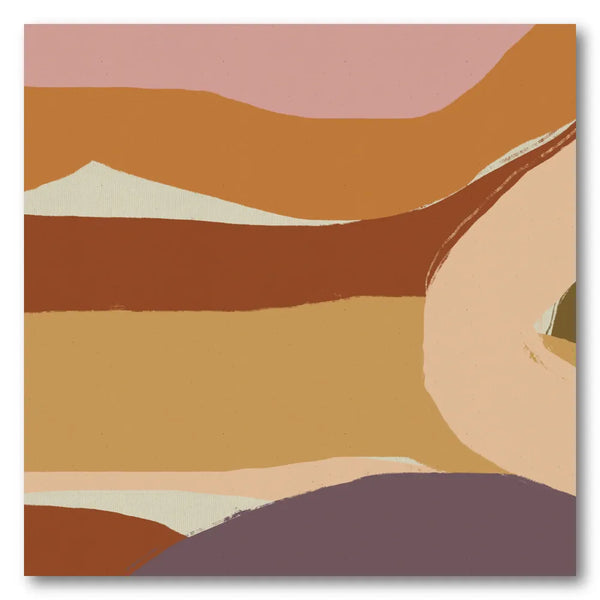 Serene Desert Landscape Art Print