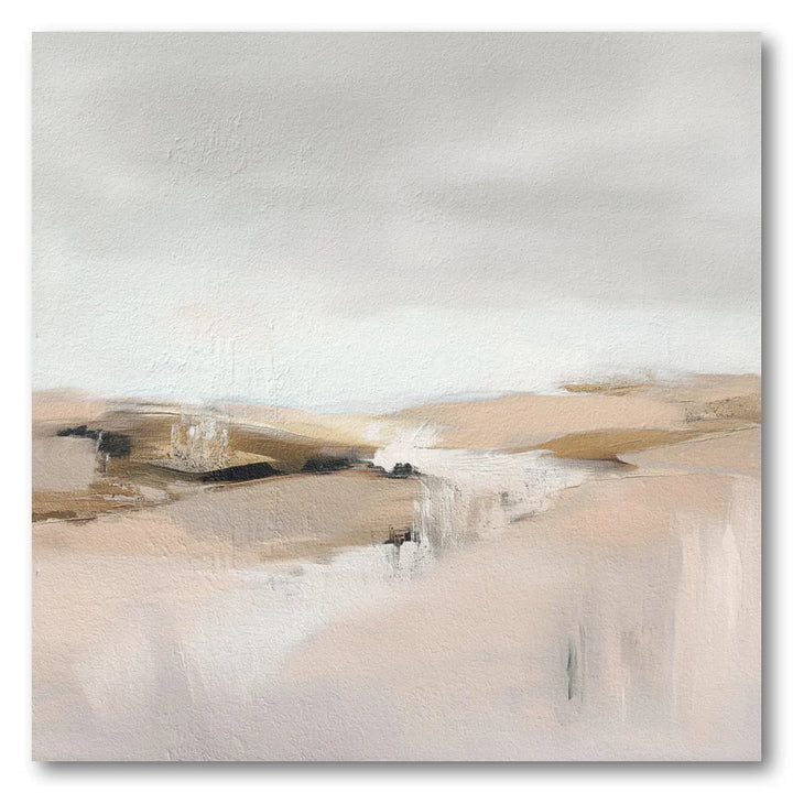 Serene Neutral Landscape Art Print