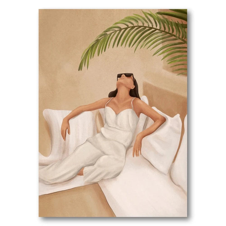 Serene Siesta Wall Art Print