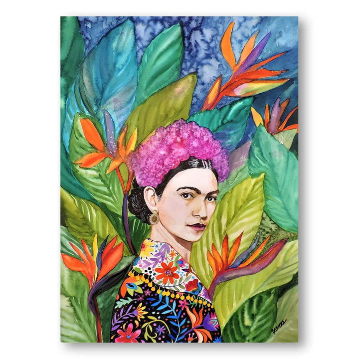 Cielo Blooming Portrait Art Print