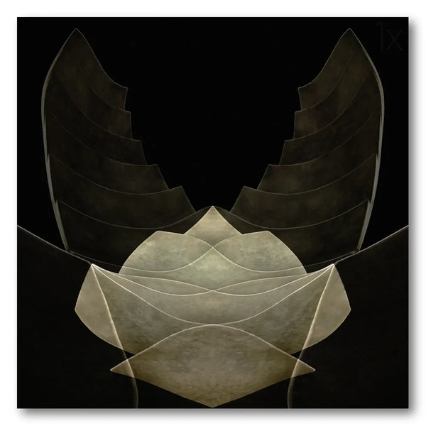 Sleek Geometric Layers Art Print