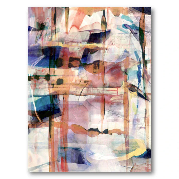 Abstract Harmony in Pastel Art Print