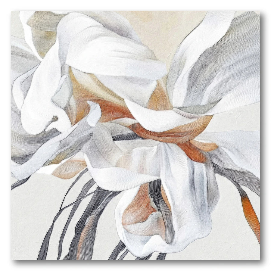 Soft Floral Abstract Art Print