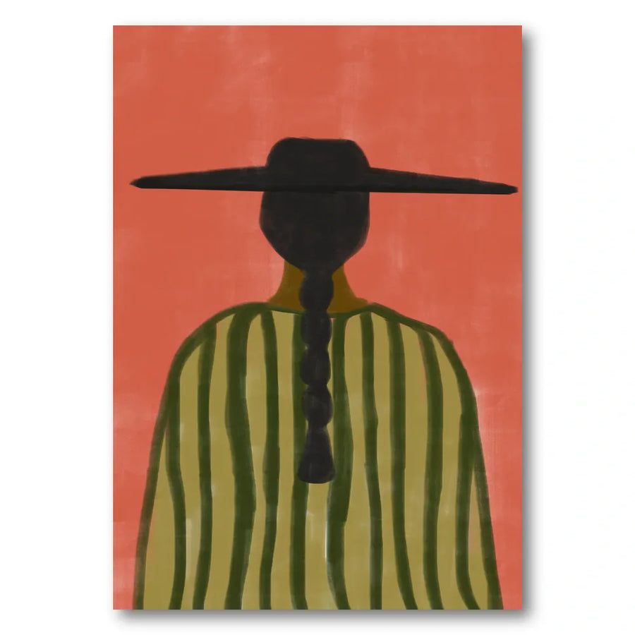 Southwester Woman No.2 Art Print