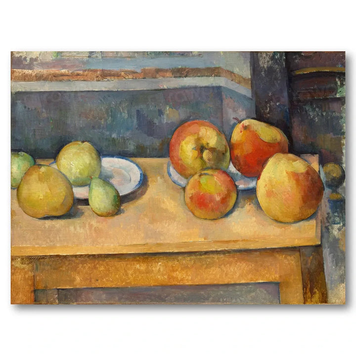Still Life with Apples and Pears Art Print
