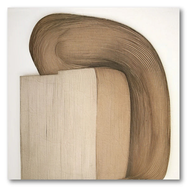 Subtle Organic Forms Art Print