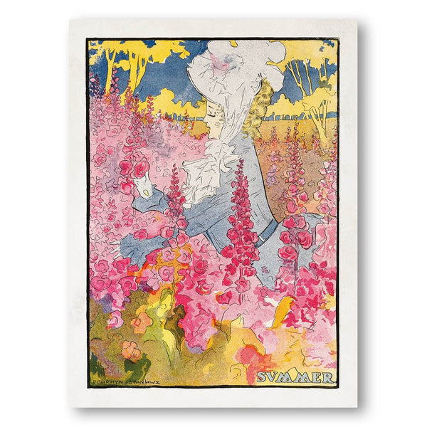 Summer by Penrhyn Stanlaws Art Print