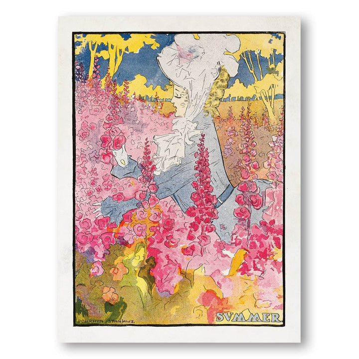 Summer by Penrhyn Stanlaws Art Print