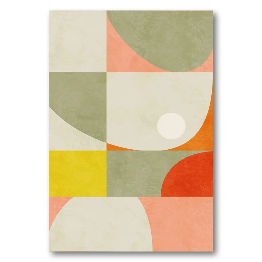 Summer Circles Art Print 3