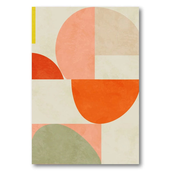 Summer Circles Art Print 1