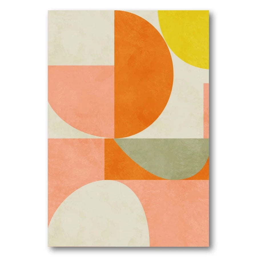 Summer Circles Art Print 2