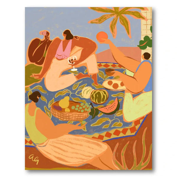 Summer Picnic Art Print