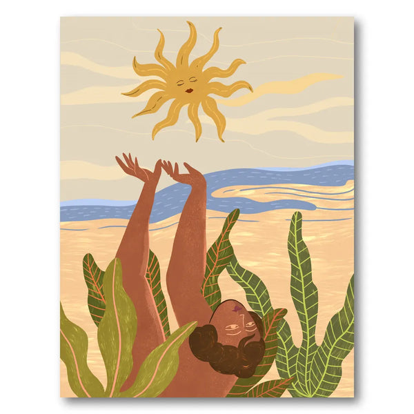 Sun Worship Art Print