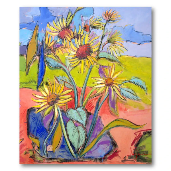 Sunflower Dance Art Print