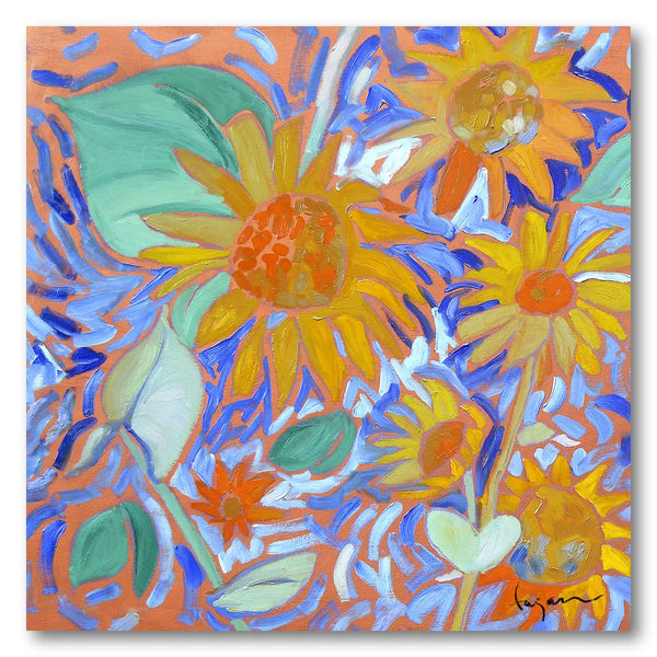 Sunflower Sage I Art Print