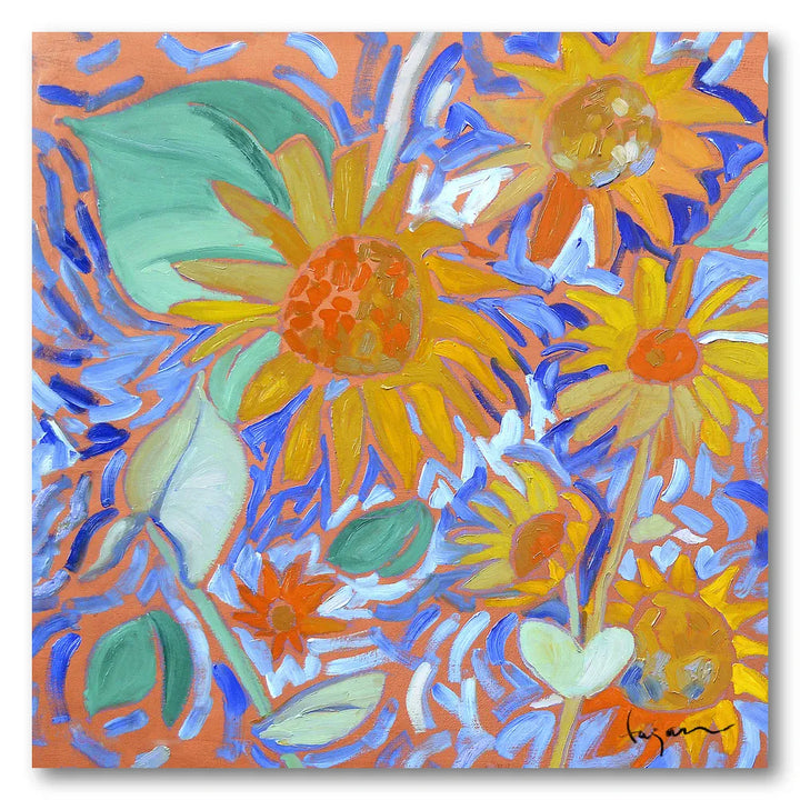 Sunflower Sage I Art Print