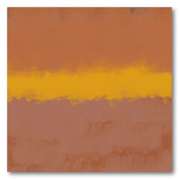 Golden Earth Abstract Art Print