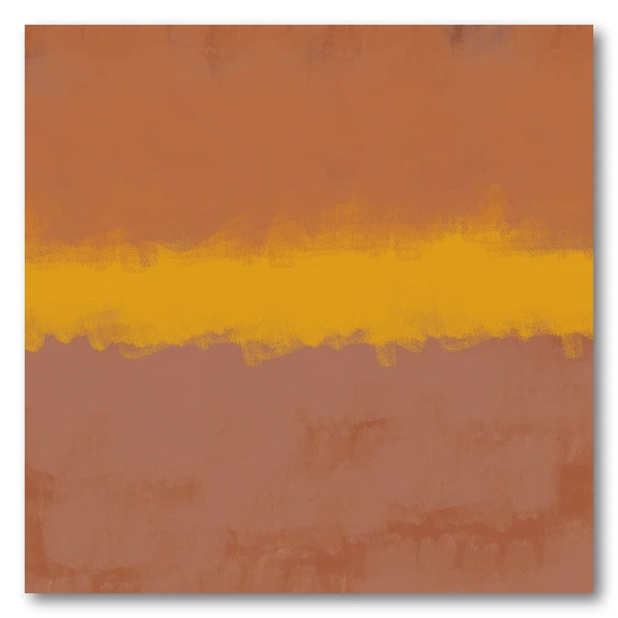 Golden Earth Abstract Art Print