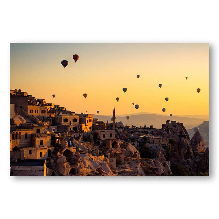 Hot Air Balloon Morning Photo Print