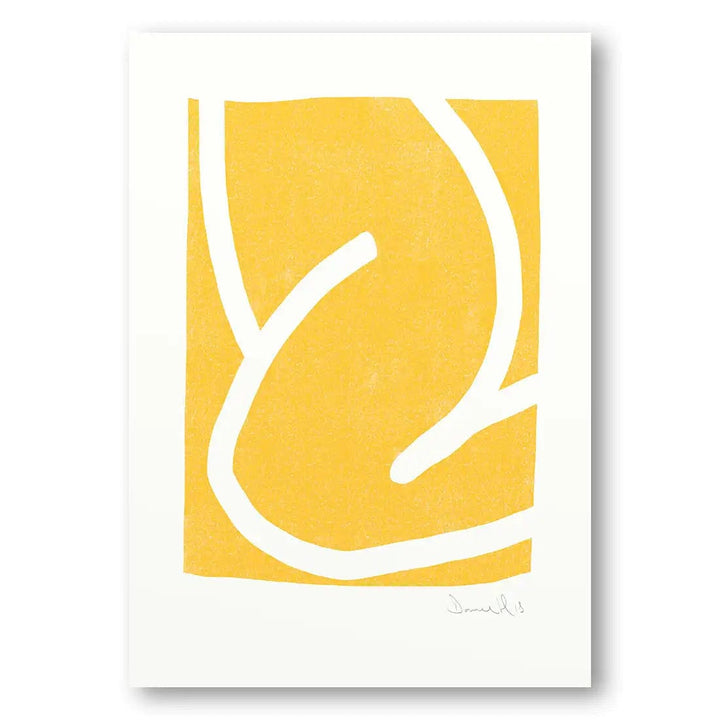 Sunshine Mid-Century Abstract 1