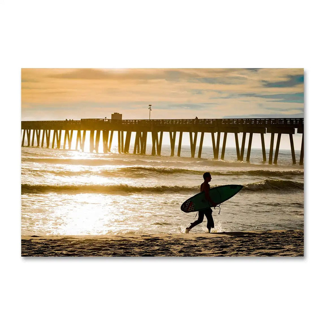 Surfer at Sunset