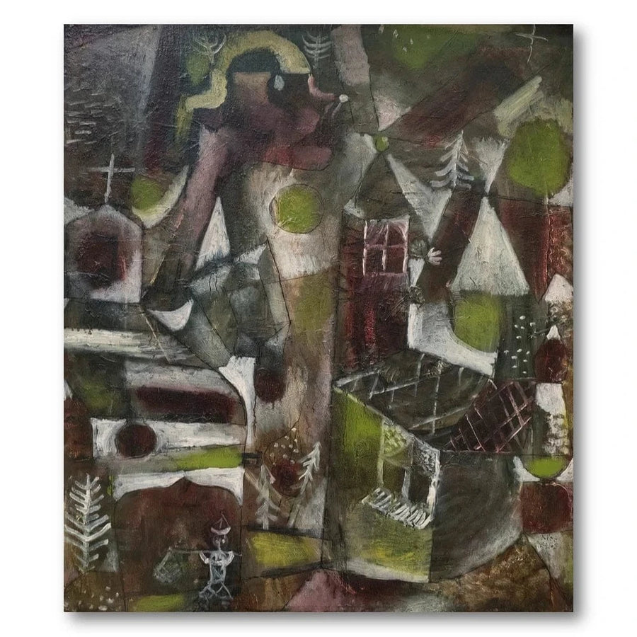 Abstract Architectural Fantasy Art Print