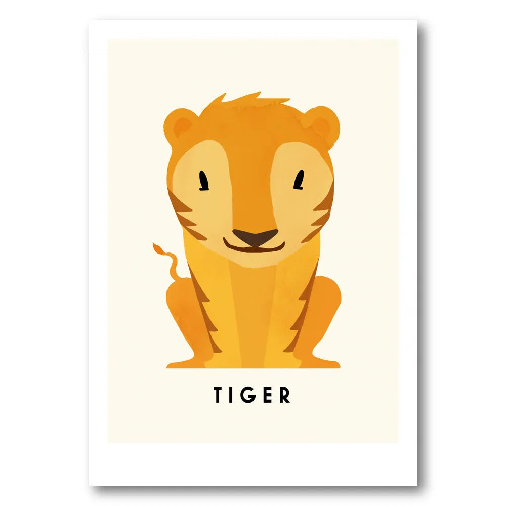 Sweet Jungle Cub Art Print