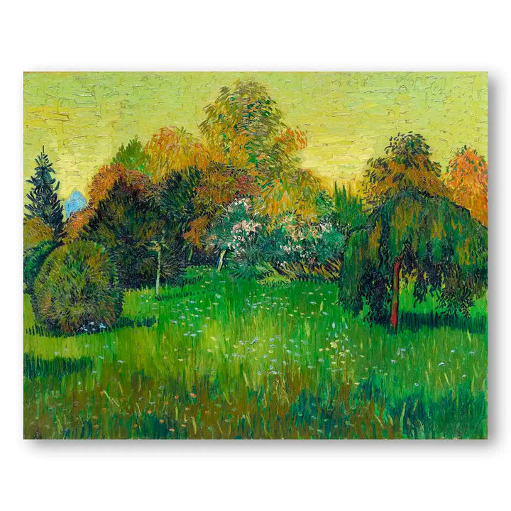 The Poet's Garden by Vincent Van Gogh