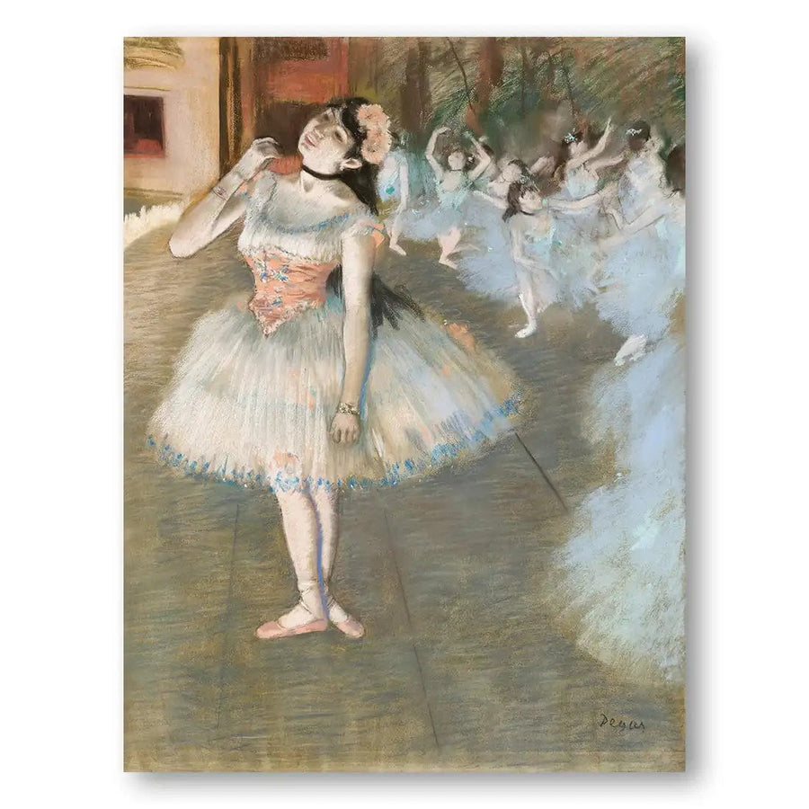 The Star by Edgar Degas Art Print