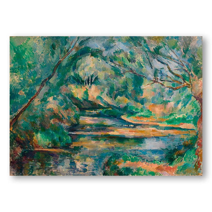The Brook by Paul Cézanne Art Print
