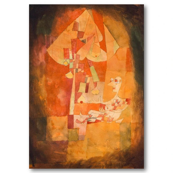 Klee Modern Abstract Composition Art Print