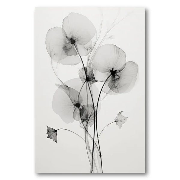Transparent Botanic No1 Art Print