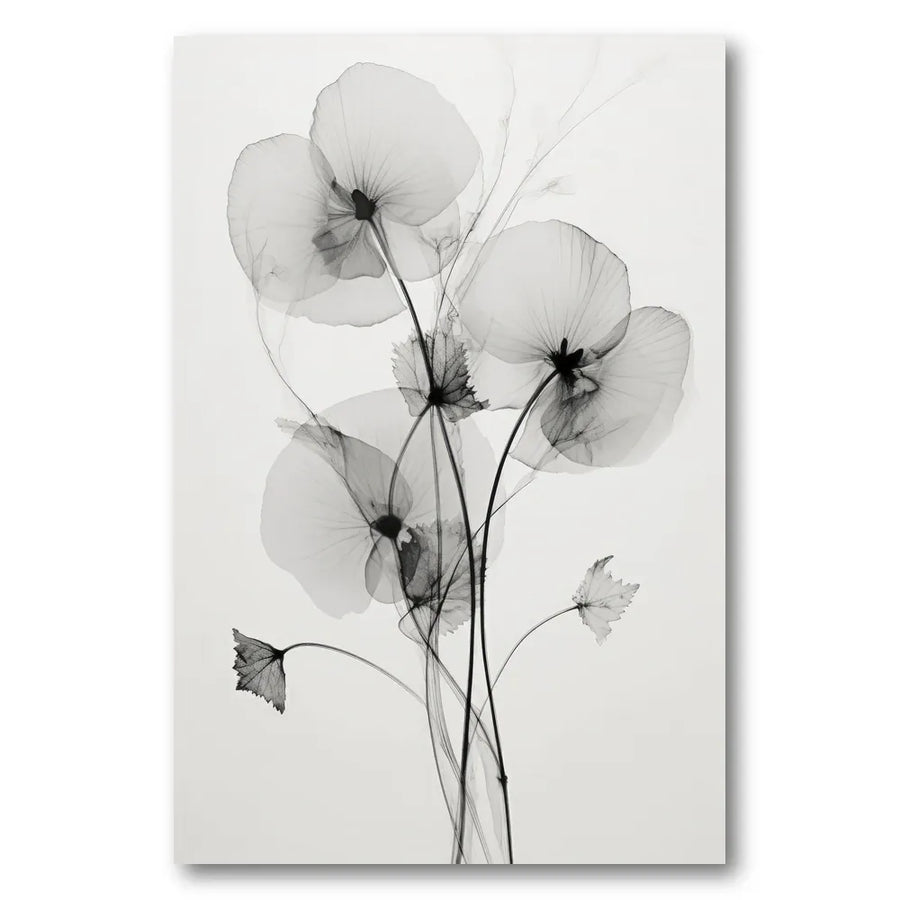 Transparent Botanic No1 Art Print