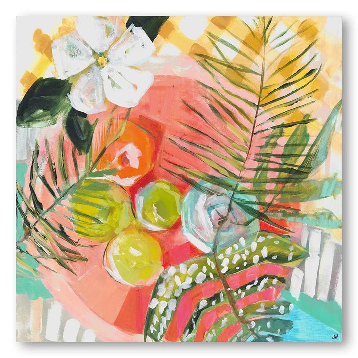 Tropical Fruit Arrangement Art Print