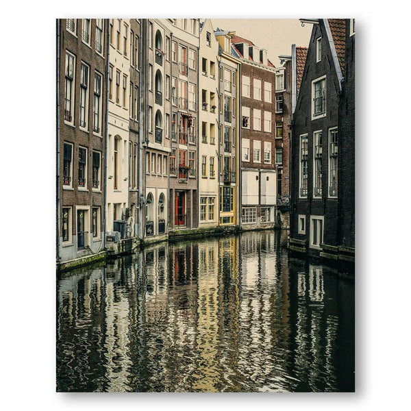 Twin Cities Canal Reflections Photo Print