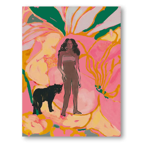Exploring Floral Wilderness Art Print