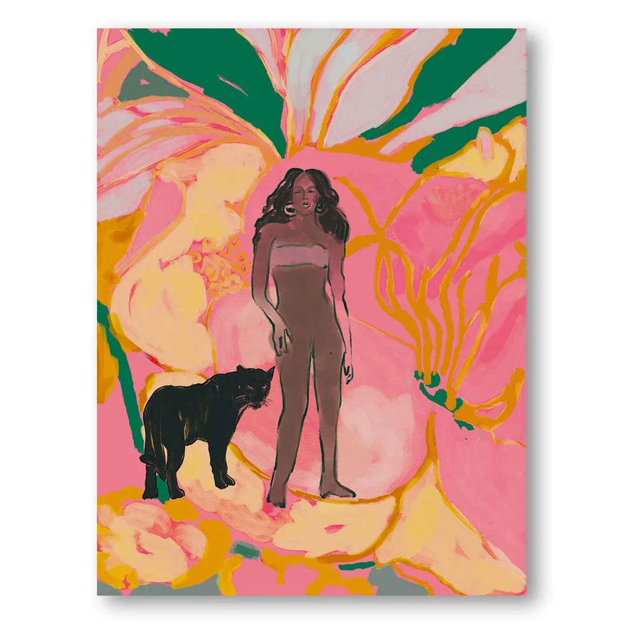 Exploring Floral Wilderness Art Print