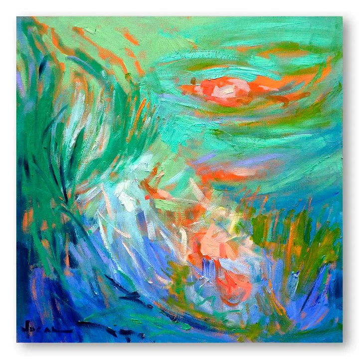 Under the Sea Abstract Art Print