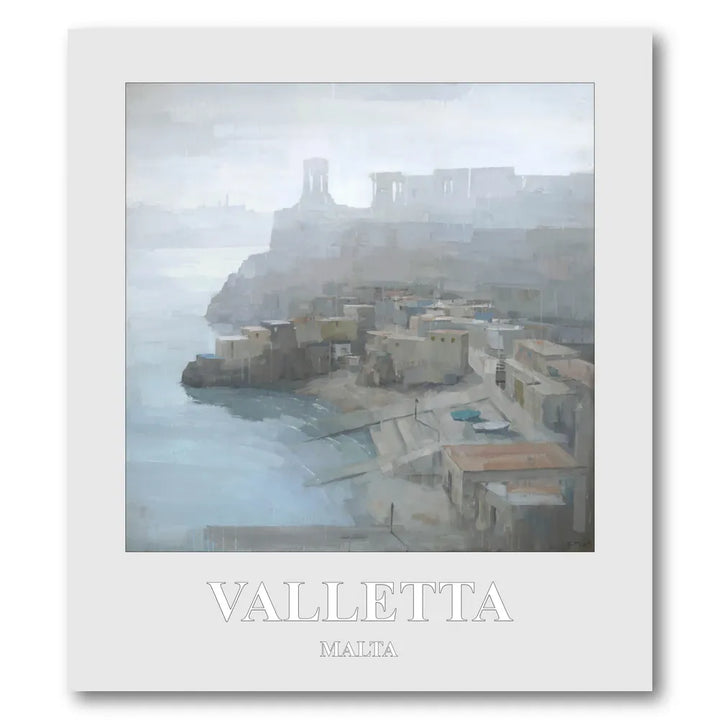 Valletta Harbor View Art Print