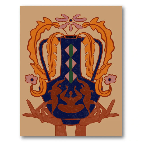 Vessel Collection  Blossom Art Print